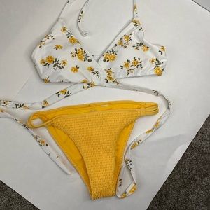 Hollister M wrap top or Sm cheeky bottom  SwimSuit Bikini Set or Separate